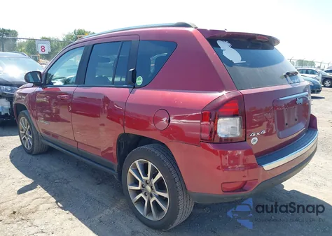 2016 Jeep Compass High Altitude Edition from USA, damaged, VIN 1C4NJDEBXGD684157